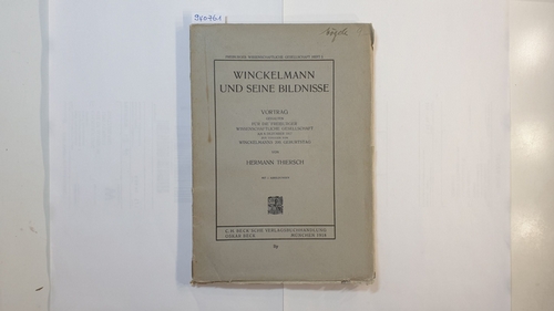 Thiersch, Hermann  Winckelmann und seine Bildnisse : Vortrag geh. 1917 