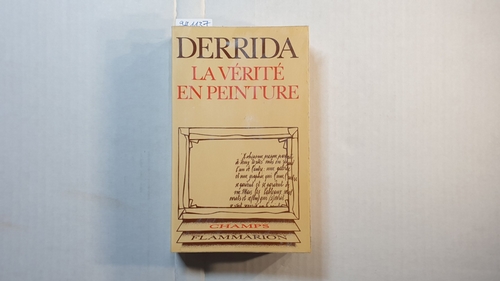 Derrida  La vérité en peinture 