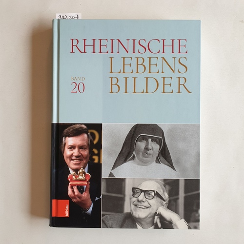 Helmut Rönz, Elsbeth Andre  Rheinische Lebensbilder, Band 20 