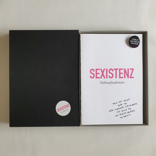 Blinde und Kunst e.V.  Sexistenz - Nahaufnahmen : ein Lese-, Bilder- und Hörbuch 
