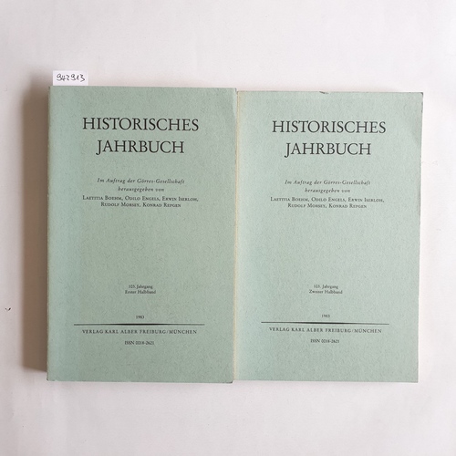 Boehm, Laetitia u.a. (Hg.)  Historisches Jahrbuch - 103. Jahrgang (2 BÄNDE) 