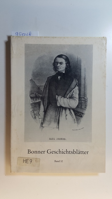 Bonner Geschichtsblätter.  Bonner Geschichtsblätter. Band 32. 