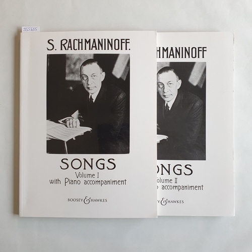 Rachmaninoff, Sergei  S. Rachmaninoff: Songs, with Piano Accompaniment Volume I+II (2 BÜCHER) 