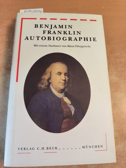 Franklin, Benjamin (Verfasser)  Autobiographie 