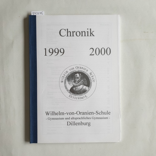   Chronik 1999 - 2000: Wilhelm-von-Oraniern-Schule Dillenburg 