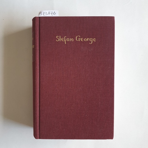 George, Stefan (Verfasser)  Die Gedichte Tage und Taten 