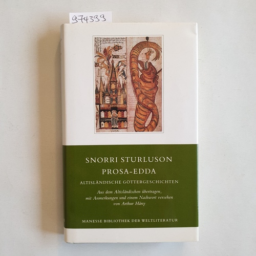 Sturluson, Snorri  Prosa-Edda Altisländische Göttergeschichten 