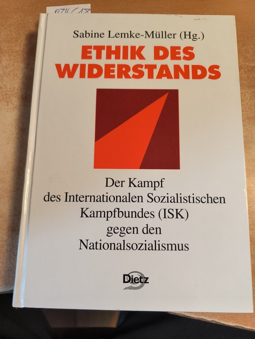 Lemke-Müller, Sabine (Herausgeber)  Ethik des Widerstands 