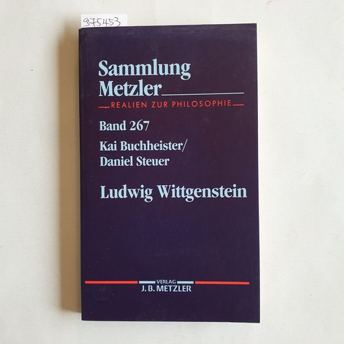 Steuer, Daniel  Ludwig Wittgenstein 