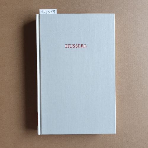 Noack, Hermann [Hrsg.]  Husserl (=Wege der Forschung ; Bd. 40) 