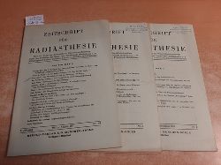 Wetzel, Wolfgang (Hrsg.)  Zeitschrift fr Radisthesie. 9. Jhg. 1957, Nr. 3/4, 5 und 6 (von 6). Neue (31.) Folge der -Zeitschrift fr Wnschelrutenforschung-. Organ des Verbandes fr Ruten- und Pendelkunde (Radisthesie) e.V. Mitteilungsblatt d. sterr. Verbandes f. Ruten- u. Pend elkunde (Radisthesie). 