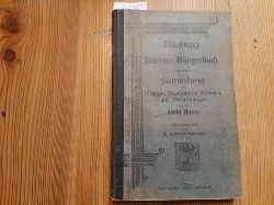 P. Hoffacker (zusammengestellt)  Nachtrag zum Drener Brgerbuch - Sammlung von Gesetzten, Regulativen, Statuten, und Verordnungen fr die Stadt Dren. 