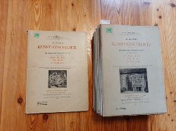 Kuhn, Albert P.  Allgemeine Kunst-Geschichte. Die Werke der Bildenden Knste vom Standpunkte der Geschichte, Technik, Aesthetik. 27. Lieferung (1901) bis 40. Lieferung (1907) + 43./44. Lieferung in einem Buch (15 BCHER) 