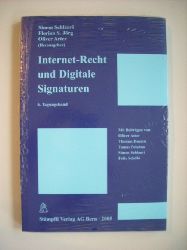 Schlauri, Simon, Florian S Jrg und Oliver Arter  Internet-Recht und Digitale Signaturen 6. Tagungsband 
