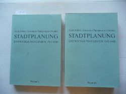 Albers, Gerd - Papageorgiou-Venetas, Alexander  Stadtplanung : Entwicklungslinien 1945-1980 Bde. 1 + 2 (2 BCHER) 