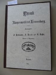 Holtmanns / Herold / Cassel (Hrsg.)  Chronik der Brgermeisterei Kronenberg - Nachdruck der Ausgabe Remscheid 1877 