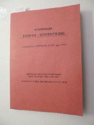 Eberhard Hoffschulte (Hrsg.)  Stammbaum Ehring-Schencking - ausgehend von Gertrudis Isfort (geb. 1797) - gefertigt bis zum Stande 1976 aus Anla eines Familientages am 8. November 1986 in Mnster 