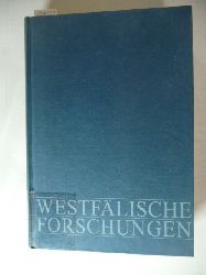 Bernd Walter (Hrsg.)  Westflische Forschungen. Zeitschrift des Westflischen Instituts fr Regionalgeschichte des Landschaftsverbandes Westfalen-Lippe: Band 50: 2000 