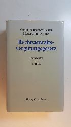 Gerold, Wilhelm [Begr.] ; Schmidt, Herbert ; Eicken, Kurt von  Rechtsanwaltsvergtungsgesetz : Kommentar / 16., vllig neu bearb. Aufl. 