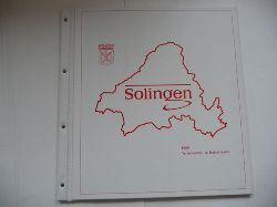 Vermessungs- und Katasteramt der Stadt Solingen (Hg.)  Deutsche Grundkarte 1 : 5000 - Luftbildkarte SOLINGEN - Die Luftbildkarten von Solingen im Mastab 1 : 5000 zu einem Atlas zusammengestellt 