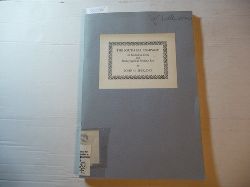 Sperling, John G.  The South Sea Company. An Historical and Bibliographical Finding List. 