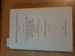 Egon Boshof  Ottonen- und frhe Salierzeit (919-1056) (=Sonderdruck aus Rheinische Geschichte in drei Bnden, Band Hohes Mittelalter Band 1,3 (Hrsg. von F. Petri und G. Droege) 