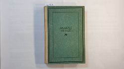 France, Anatole  Anatole France: Gesammelte Schriften, Teil: (1)., Die Romane / Bd. 8., Komdiantengeschichte 