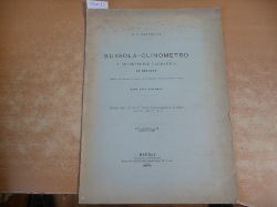 R. V. Matteucci  Bussola-clinometro a sospensione cardanica da geologo : premiata con medaglia d