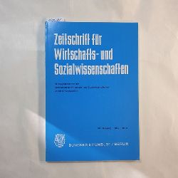   Zeitschrift fu?r Wirtschafts- und Sozialwissenschaften : Gesellschaft fu?r Wirtschafts- und Sozialwissenschaften, Verein fu?r Socialpolitik. 104 Jg. 1984 Heft 2 