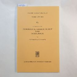 Hayek, Friedrich A. von  Drei Vorlesungen ber Demokratie, Gerechtigkeit und Sozialismus 