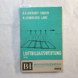 Gierloff-Emden, Hans-Gnter  Luftbildauswertung, Band. 3. 