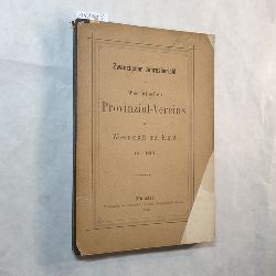   Vierundzwanzigster Jahresbericht des Westflischen Provinzial-Vereins fr Wissenschaft und Kunst fr 1891 