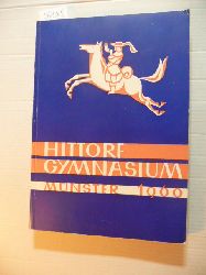 Franz Scholle (Hrsg.)  Festschrift des Wilhelm-Hittorf-Gymnasiums - Aus Anla der feierlichen bergabe des neuen Schulgebudes am 28. Sept. 1960 
