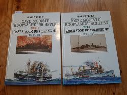 Zuidhoek, Arne  Onze mooiste koopvaardijschepen. Deel 5+6: Varen voor de vrijheid (I)+(II) 1939-1945 (2 BCHER) 