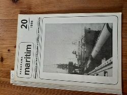 Diverse  Panorama Maritim - Nr. 20 / 1986 - Mitteilungsblatt des DDR-Arbeitskreises fr Schiffahrts- u. Marinegeschichte. 