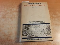 SCHREMPF, Christoph  Sren Kierkegaard 1. Band. Eine Biographie 