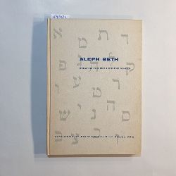 Simons, Ernst  Aleph Beth : Geschichten fr jdische Kinder 