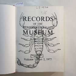   Records of the Western Australian Museum. Volume 5 Part 2, 1977 / Das ist nur eine Kopie des Buches. 