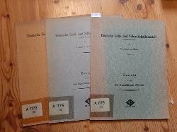 Diverse  Deutsche Gold- und Silber-Scheideanstalt vormals Roessler. Degussa. Bericht ber das 59. Geschftsjahr 1929/30 + 1930/31 + 1931/32 (3 HEFTE) 