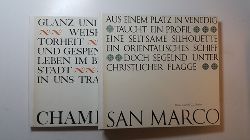 Gascar, Pierre  San Marco + Chambord. Text von Pierre Gascar. Aufn. von Andr Martin. (2 BCHER) 