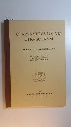 Liepmann, Ursula [Hrsg.]  Corpus speculorum Etruscorum. Bundesrepublik Deutschland, Bd., 3: Stuttgart - Tbingen, Privatsammlungen Esslingen - Stuttgart 