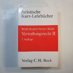 Stober, Rolf  Verwaltungsrecht  Bd. 2: Ein Studienbuch: 