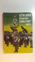 Thomer Egbert (Hrsg.)  Khlers Heeres-Kalender 1961 