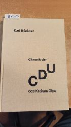 Carl Hckner  Chronik der CDU des Kreises Olpe 