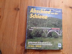 Fiegenbaum, Wolfgang ; Klee, Wolfgang  Stillgelegte Bahnstrecken im Personalverkehr Deutschlands. Band 5. 1998-1999 