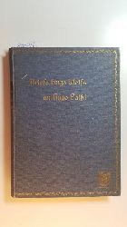 Haberlandt, Michael (Hrsg.)  Hugo Wolfs Briefe an Hugo Fait. (Hrsg.) im Auftrag des Hugo Wolf-Vereins in Wien 