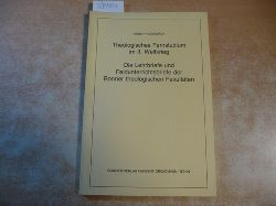 Faulenbach, Heiner  Theologisches Fernstudium im II. Weltkrieg : die Lehrbriefe und Feldunterrichtsbriefe der Bonner theologischen Fakultten ; erweiterte Fassung des am 3. Dezember 1986 anlsslich des Dies academicus in der Rheinischen Friedrich-Wilhelms-Universitt Bonn ge haltenen Vortrages 