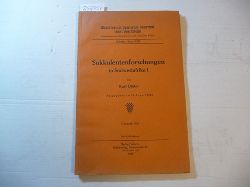 Dinter, K.  Sukkulentenforschungen in Sdwestafrika. Tl. 1: Erlebnisse u. Ergebnisse meiner Reise in d. Jahren 1922 