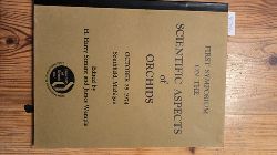 Szmant, H. Harry and Wemple, James  FIRST SYMPOSIUM ON THE SCIENTIFIC ASPECTS OF ORCHIDS: OCTOBER, 25, 1974, SOUTHFIELD MICHIGAN 