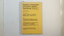 Rttger, W.-A. (u.a.)  Analytisch orientierte (psychagogische) Behandlung eines elfjhrigen Stotterers ... (u.a.). Heft 1. Materialien zur Psychoanalyse und analytisch orientierten Psychotherapie. 